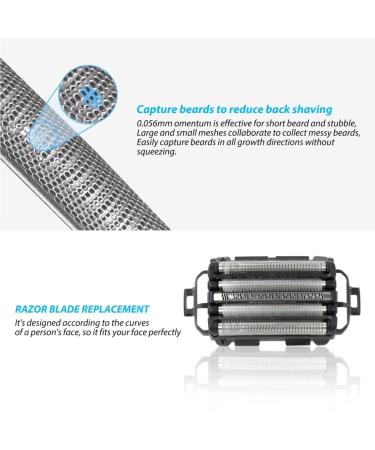 WES9170P Shaver Replacement Outer Foils for Panasonic ARC 5 - Compatible with ES-LV9N-S ES-LV97-K ES-LV67-K ES-LV95-S ES-LV65-S | International Shipping Available - Buy Online on GoSupps.com