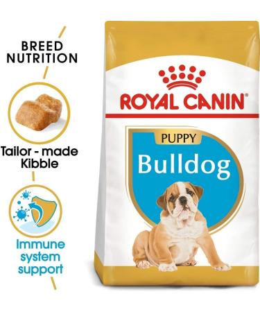 Royal Canin Dog Food Bulldog Puppy 12Kg - Buy Online on GoSupps.com