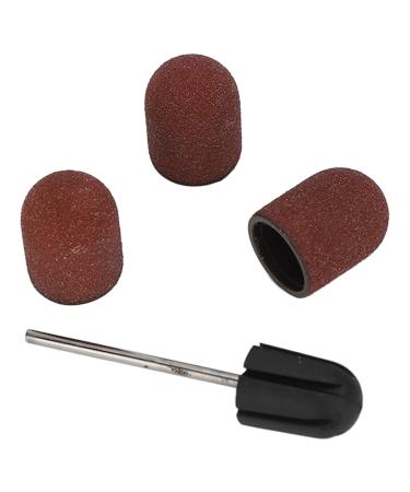Manicure Sanding Cap Kit Perfect Grinding Effect Sturdy Nail Sanding Drill Stable Nail Polishing Performance for Nail Salon for Nail Clipping - Buy Online on GoSupps.com