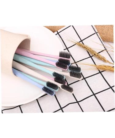 Eco-Friendly Compostable Adult Toothbrush - Soft Natural Manual Toothbrush for Family Use - Buy Online on GoSupps.com