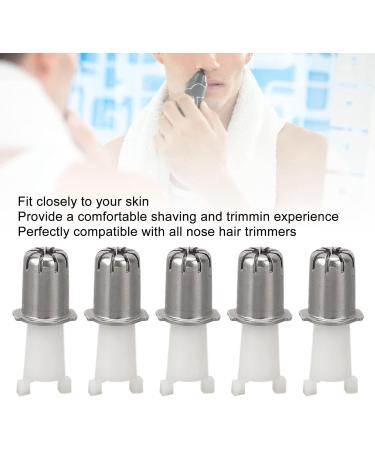 Dioche Set of 10 Nose Hair Trimmer Head Nose Hair Trimmer Head Precise Shaving Universal Replacement Cutting Blade Heads for Electric Nose and Ear Hair Trimmer - Buy Online on GoSupps.com
