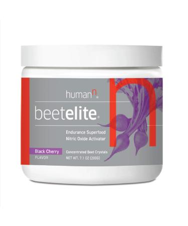 HumanN BeetElite Pre Workout Powder for Men & Women - Black Cherry - 20 Servings
