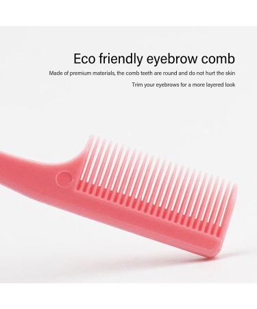 Eyebrow Brush Comb Double Head Comfortable Bristles Safe and Durable Ergonomic Design Suitable for Beginners Professionals Ideal for Grooming and Filling in Eyebrows for - Buy Online on GoSupps.com