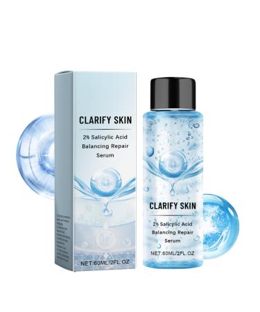 Salicylic Acid Hydrating Serum - Face Serum for Women - Dark Spot Correcting Glow Serum with 2% Salicylic Acid - Dark Spot Remover for Face - Moisturising and Soothing