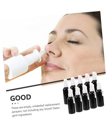 GLEAVI 10pcs Nasal Wash Spray Bottles - Household Cleaning Tools for Nasal Irrigation - Nose Cleaner and Irrigator Bottle for Effective Nasal Washing - Buy Online on GoSupps.com