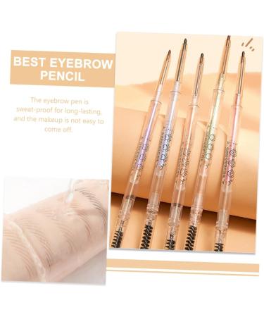 NOLITOY 5pcs Eyebrow Pencil Eyebrow Mascara Brown Eyebrow Pens Mint Miss Double Head Eyebrow Powder - Buy Online on GoSupps.com