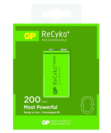 GP 9V Rechargeable NIMH 200 MAH