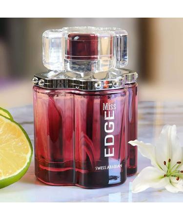 Swiss Arabian Miss EDGE - Luxury Products From Dubai - Long Lasting Addictive Personal EDP Spray Fragrance - Seductive Signature Aroma - 3.4 Oz - Buy Online on GoSupps.com