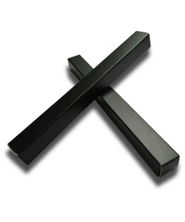 ANZKA 50 Pcs Eyeliner Packaging Boxes 5.7x0.63x0.63 Inch Twist Pen Wrapping Box Black Matte Cuticle Oil Pen Package Boxes 14.5x1.6x1.6cm