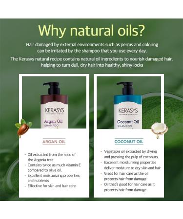 Kerasys Argan Oil Set for Extremely Damaged Hair - 33.8 fl oz Shampoo Conditioner & Treatment - International Shipping - Buy Online on GoSupps.com
