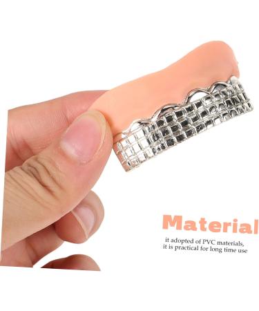 Minkissy 10 Stk Funny Halloween Maskerade Party Teeth - PVC False Teeth for Cosplay & Costumes - Buy Online on GoSupps.com