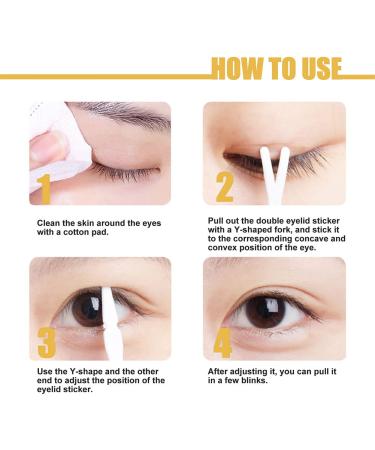 480 Pieces Double Eyelid Tape - Instant Eyelid Lift Stripes for Hooded Eyes | Sluider Tape for Lifting Without Surgery - Buy Online on GoSupps.com