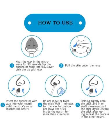 Portable Nose Hair Trimmer & Wax Kit - Effortless Nose Hair Removal for Men & Women | Shop Internationally - Buy Online on GoSupps.com