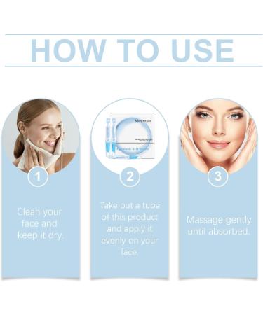  XINRAN Hydrating and soothing hyaluronic acid serum - Hyaluronic acid oil for redness - Moisturizing cream before makeup - 30 individually wrapped facial oils (2 - Buy Online on GoSupps.com