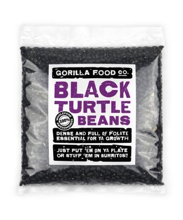 Gorilla Food Co. Black Turtle Beans - 800g