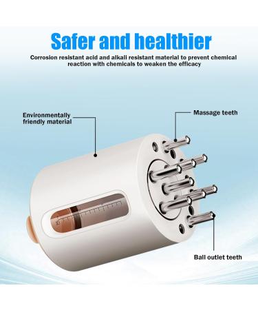 Wiyety 2-in-1 Scalp Massage Brush & Hair Applicator Bottle - Perfect for Essential Oil Treatments | Head Massage Device for Hair Care - Buy Online on GoSupps.com