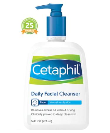 Cetaphil Daily Facial Cleanser 16 Ounces (Pack of 6)