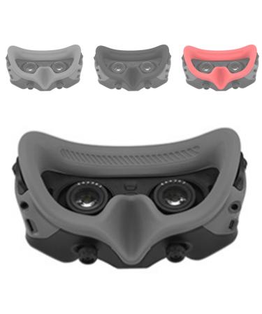 Honlyn Avata Goggles 2 Eye Mask Silicone Protective Cover Case Cover Skin Glasses Face Eye Cover Pad for DJI Avata G2 VR Glasses Accessories Gray