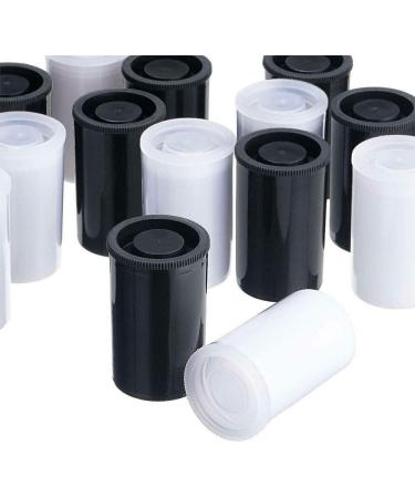 Buy SUNFUA 20pcs Black Plastic Canisters - Ideal for Scientific Activities Small Storage & Treasure Hunting - Durable Film Canisters with Lid - Buy Online on GoSupps.com