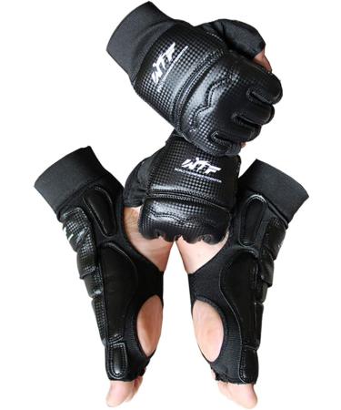 WIRUN Taekwondo Kickboxing Foot Protector Gear Karate Boxing Feet Guard Martial Arts Training Fight Punch Bag Sparring MMA WTF UFC Thi for Men Women Kids Beginner X-Small Black - Buy Online on GoSupps.com
