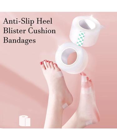 2 Rolls Foot Protection Tape - Waterproof Adhesive Blister Pads & Heel Cushions for Ultimate Foot Care - Buy Online on GoSupps.com