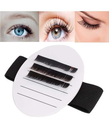 Portable False Eyelash Tray with Straps - Perfect for Eyelash Extensions & Grafting | Acrylic Eyelash Support for International Shipping - Buy Online on GoSupps.com