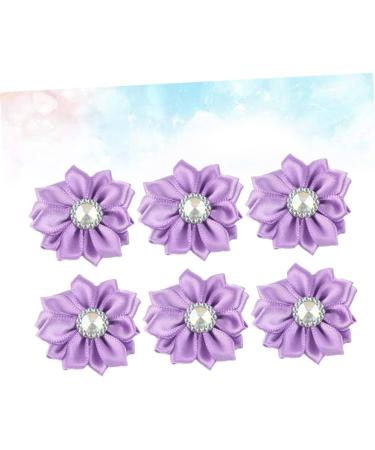 Alipis 1 20pcs Head Band Listones para Manualidades Ribbon Cloth Flower Headband The Flowers Clothes Flower Purple Size 1 - Buy Online on GoSupps.com