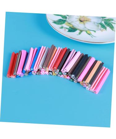 Healeved 100 Pcs Sticks Scrapbook Book Claycanes Diy Nail Art Applicator Brush Nailart Manicure Nails Stickers Fingertip Nail Rings Customizable Self Made Nail Art Stickers 3d Polymer Fruit mediumx2pcs As Shownx2pcs - Buy Online on GoSupps.com