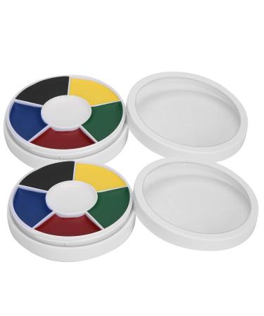 Buy 2PCs Non-Toxic Oil Body Face Paint for Halloween | Professional Special Effects Makeup Tool - Buy Online on GoSupps.com
