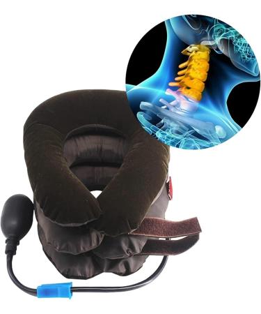 SSDDDLZEQ Samnuerly Cervical Neck Traction Device | Inflatable Neck Decompression Unit for Home Pain Relief & Muscle Strain Treatment - Buy Online on GoSupps.com
