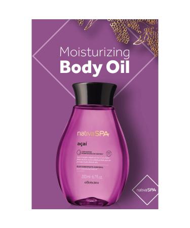Nativa SPA by O Botic rio A a Body Oil - 6.8 Ounce Scented Moisturizer - Buy Online on GoSupps.com