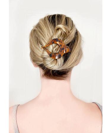 4 Pcs Large Hair Claw Clips for Thick Hair - Brown & Black, Strong Hold & Grip - Buy Online on GoSupps.com