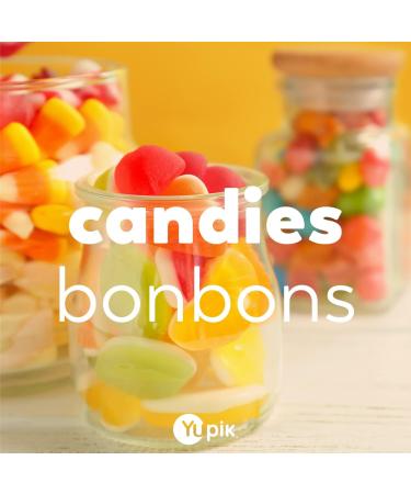 Yupik Candy Blox 1 kg 6 Count Pressed Candies Gluten-Free Kosher Fruity Flavors Brick-Shaped Treats Candy Machine Refills Fun & Nostalgic Ideal for Gifting Halloween & Holidays 6 kg - Buy Online on GoSupps.com