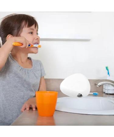 Toothbrush Sanitizer Cover Toothbrush Sanitizer Case Long Service Time Efficient Cleaning Light Weight for Traveling Home Office (White) - Buy Online on GoSupps.com