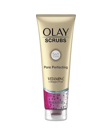 Olay Pore Perfecting Face Scrub with Vitamin C & Dragon Fruit - 4.2 Fl Oz - Buy Online on GoSupps.com
