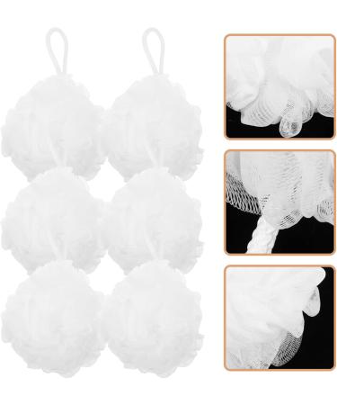 FOMIYES 6pcs Travel Bath Ball - Wear-Resistant Bath Sponge & Loofah with Case for Shower & Body Scrub - Essential Travel Accessories for Adults - Buy Online on GoSupps.com
