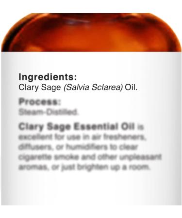 Buy MAJESTIC PURE Clary Sage Essential Oil - Premium Grade Aromatherapy & Massage Oil - 1 fl oz - Pure & Natural - Buy Online on GoSupps.com