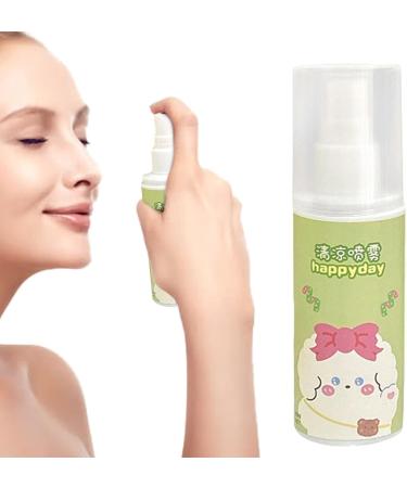 Cool Down Spray - Instant Cooling Spray Reduce Skin Temperature Small Spray | 80ml Waters Peppermint Cooling Spray Mist Lightweight Skin Refreshing Sprayer for Men Women Outdoor Activities - Buy Online on GoSupps.com