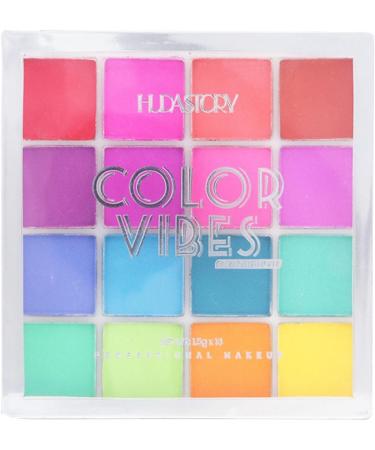 Blendable Eye Shades - Non-Irritating High Pigmented Eye Shades with 16 Colors Women Face Makeups for Home Gathering Working Shopping Dating Traveling - Buy Online on GoSupps.com