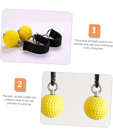Healeeved Grip-Trainer - 2 Pcs Small Glasses Drink Fitness Balls for Nurses & Sports - Nylon Powerball Equipment (21x3.8cm) - International Shipping Available - Buy Online on GoSupps.com