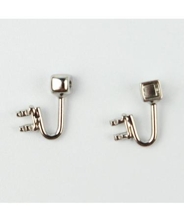 SBTRKT 100pcs Eyeglass Nose Pad Arms Stainless Steel Holders & Repair Parts for Perfect Fit - Buy Online on GoSupps.com