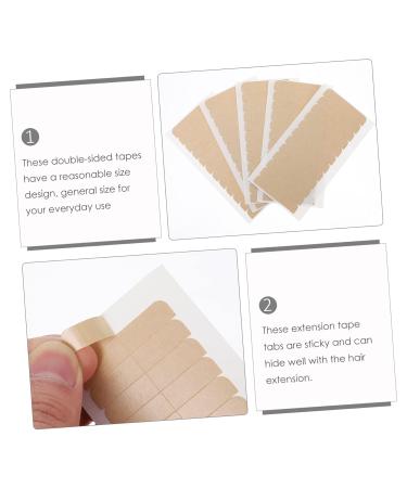 FOMIYES 20 Sheets Wig Glue Paster Double Sided Adhesive Strip Paper - Buy Online on GoSupps.com