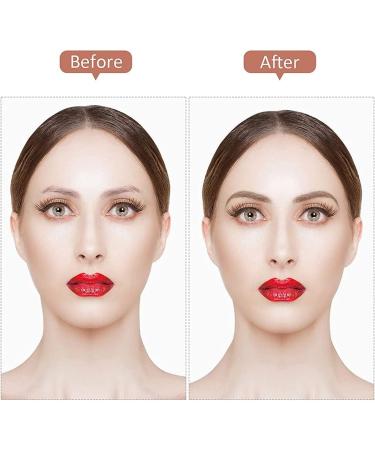 CHUANGOU 8 Styles Eyebrow Stencils Set - DIY Makeup Tool for Girls & Women | Pink Eyebrow Shaper - Buy Online on GoSupps.com