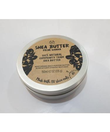 The Body Shop Shea Butter 100% Natural for dry Skin Green Scent Vegan - Buy Online on GoSupps.com