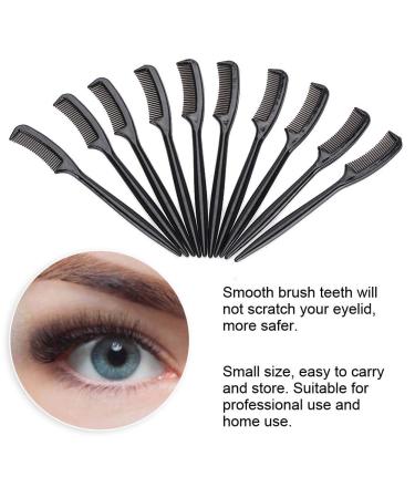 10pcs Set Plastic Eyelash Comb & Eyebrow Tool - Portable Beauty Makeup Separator - Buy Online on GoSupps.com