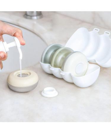 COHEALI 1 Set Travel Bottle Travel Size Makeup Sub Bottling Travel Essentials Toiletries Airless Pump Jar Travel Soap Bottle Travel Containers for Toiletries Lotion Pp Storage Bottle White - Buy Online on GoSupps.com