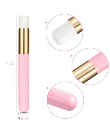 JUNRU 20 Pieces Lash Shampoo Brushes with 50 Pieces Lash Extension Aftercare Instructions Cards Nose Pore Deep Facial Cleaning Brush Cosmetic Lash Cleanser Brush for Eyelash Extensions Women Girls - Buy Online on GoSupps.com