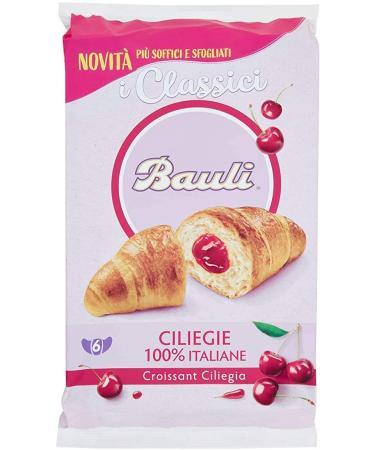 Bauli Bauli Croissant Ciliegia 50g Cherry Filled Notebook (Pack of 6)
