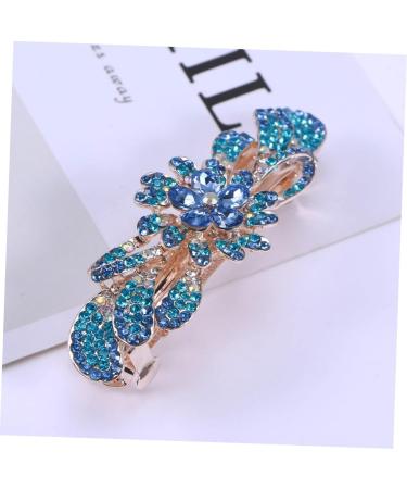 DOITOOL 1pc Hair Clip Rhinestone Bobby Pins Hair Barrettes Hair Pin Rhinestone Hair Barrette Spring Clip Bride The Flowers - Buy Online on GoSupps.com