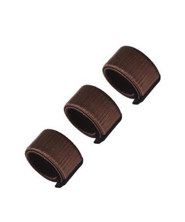 Aisonbo Hair Bun Maker 5.9 inch Donut Hair Styling Magic Bun Shaper 3 Pack Dark Brown - Kids Curler Roller Dish Headbands - Buy Online on GoSupps.com